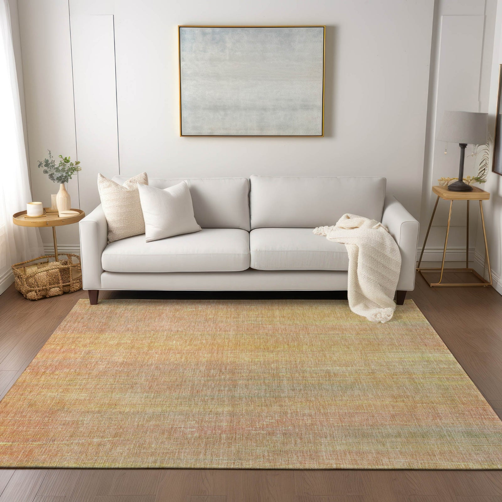 Piper Looms Chantille Stripes ACN552 Blush Area Rug – Incredible Rugs ...