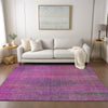 Piper Looms Chantille Stripes ACN552 Lilac Area Rug