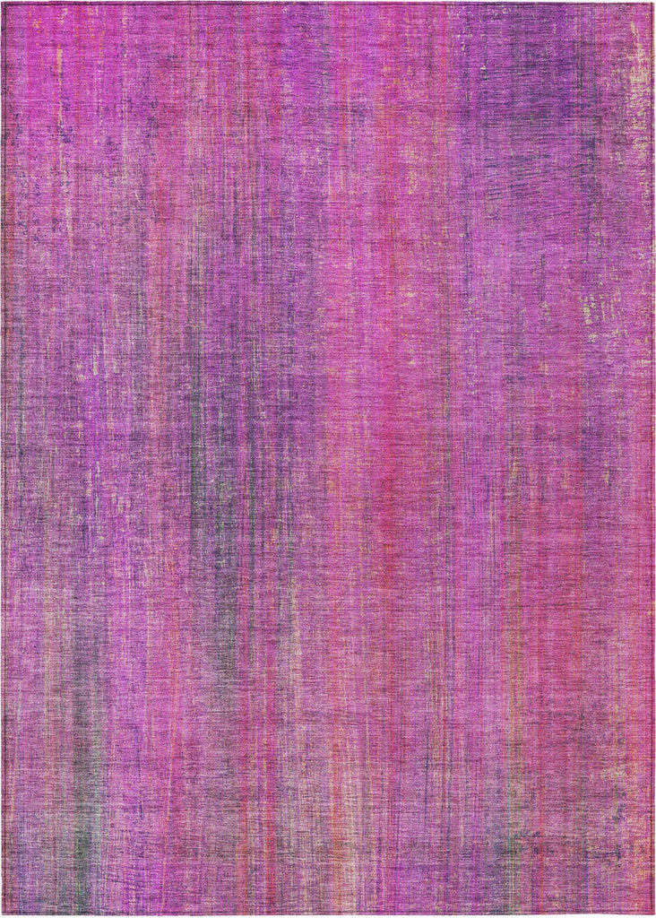 Piper Looms Chantille Stripes ACN552 Lilac Area Rug