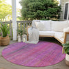 Piper Looms Chantille Stripes ACN552 Lilac Area Rug