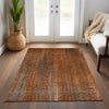 Piper Looms Chantille Stripes ACN552 Paprika Area Rug