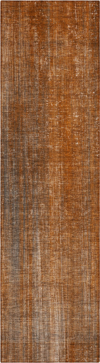 Piper Looms Chantille Stripes ACN552 Paprika Area Rug