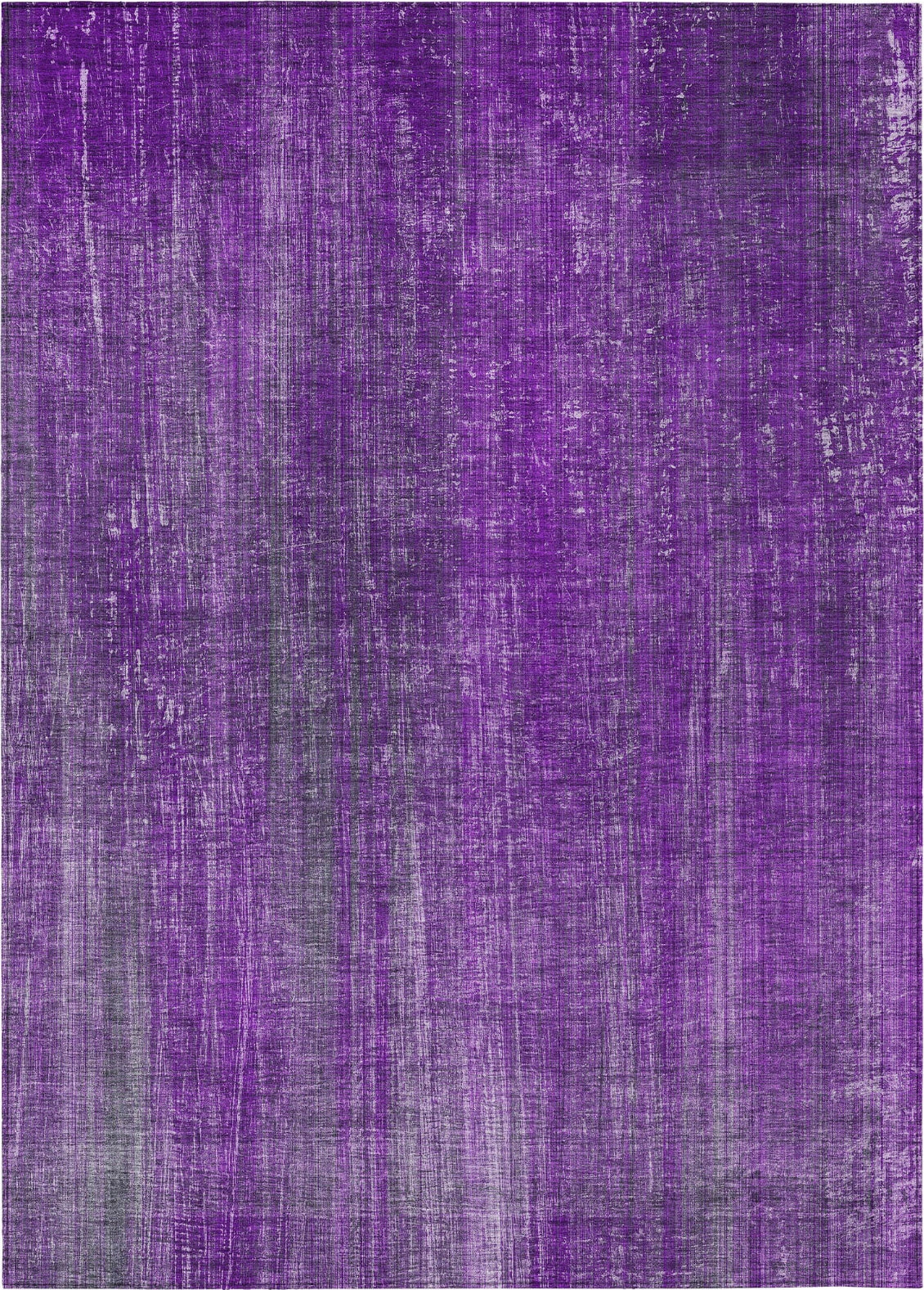 Piper Looms Chantille Stripes ACN552 Purple Area Rug
