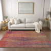 Piper Looms Chantille Stripes ACN552 Red Area Rug