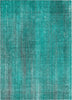 Piper Looms Chantille Stripes ACN552 Teal Area Rug