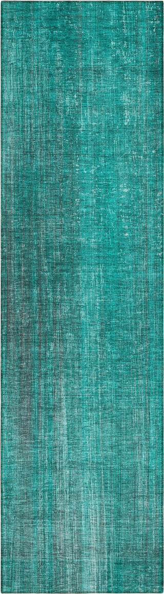 Piper Looms Chantille Stripes ACN552 Teal Area Rug