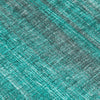 Piper Looms Chantille Stripes ACN552 Teal Area Rug