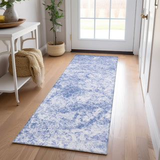 Piper Looms Chantille Organic ACN553 Blue Area Rug