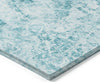 Piper Looms Chantille Organic ACN553 Teal Area Rug