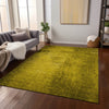 Piper Looms Chantille Organic ACN554 Gold Area Rug