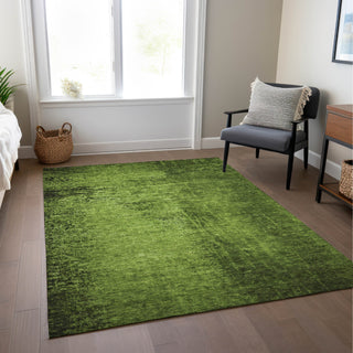 Piper Looms Chantille Organic ACN554 Green Area Rug