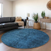 Piper Looms Chantille Organic ACN554 Navy Area Rug