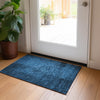 Piper Looms Chantille Organic ACN554 Navy Area Rug