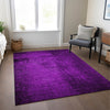 Piper Looms Chantille Organic ACN554 Purple Area Rug