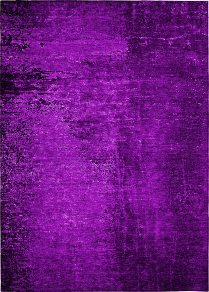 Piper Looms Chantille Organic ACN554 Purple Area Rug