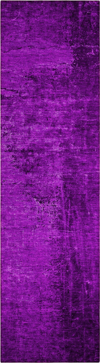 Piper Looms Chantille Organic ACN554 Purple Area Rug