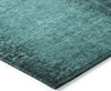 Piper Looms Chantille Organic ACN554 Teal Area Rug