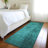 Piper Looms Chantille Organic ACN554 Teal Area Rug