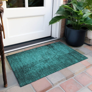 Piper Looms Chantille Organic ACN554 Teal Area Rug