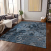 Piper Looms Chantille Organic ACN555 Denim Area Rug