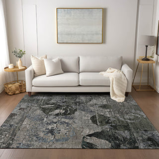 Piper Looms Chantille Organic ACN555 Gray Area Rug