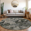 Piper Looms Chantille Organic ACN555 Gray Area Rug