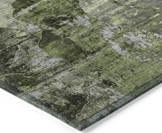 Piper Looms Chantille Organic ACN555 Green Area Rug