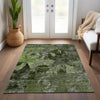 Piper Looms Chantille Organic ACN555 Green Area Rug - Featured