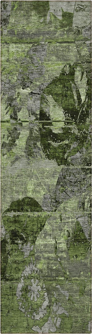 Piper Looms Chantille Organic ACN555 Green Area Rug