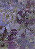 Piper Looms Chantille Organic ACN555 Purple Area Rug