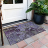 Piper Looms Chantille Organic ACN555 Purple Area Rug