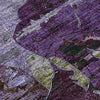 Piper Looms Chantille Organic ACN555 Purple Area Rug