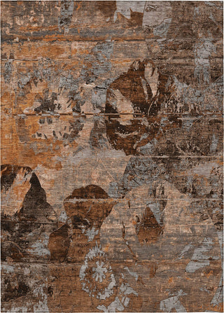 Piper Looms Chantille Organic ACN555 Terracotta Area Rug