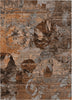 Piper Looms Chantille Organic ACN555 Terracotta Area Rug