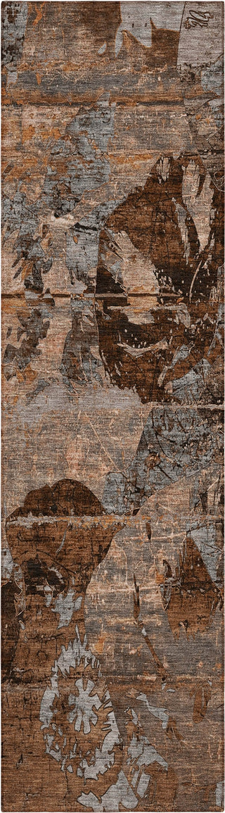 Piper Looms Chantille Organic ACN555 Terracotta Area Rug