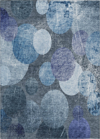 Piper Looms Chantille Organic ACN556 Blue Area Rug