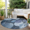 Piper Looms Chantille Organic ACN556 Blue Area Rug