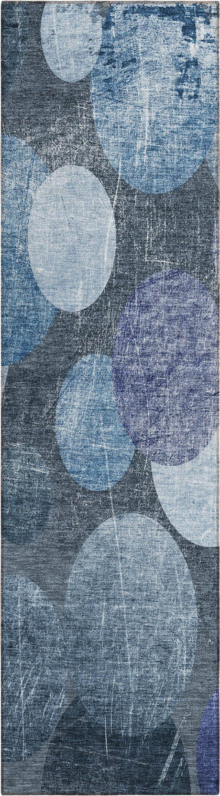 Piper Looms Chantille Organic ACN556 Blue Area Rug