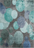 Piper Looms Chantille Organic ACN556 Teal Area Rug