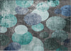 Piper Looms Chantille Organic ACN556 Teal Area Rug