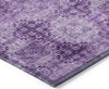 Piper Looms Chantille Organic ACN557 Eggplant Area Rug