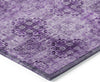 Piper Looms Chantille Organic ACN557 Eggplant Area Rug