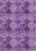 Piper Looms Chantille Organic ACN557 Eggplant Area Rug