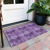 Piper Looms Chantille Organic ACN557 Eggplant Area Rug