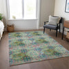 Piper Looms Chantille Organic ACN557 Green Area Rug