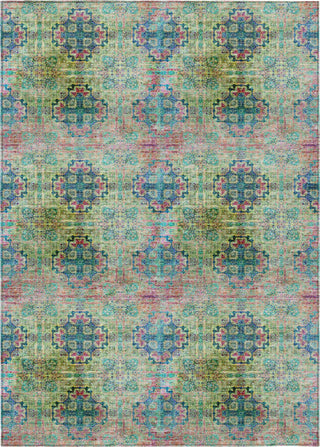 Piper Looms Chantille Organic ACN557 Green Area Rug