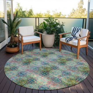 Piper Looms Chantille Organic ACN557 Green Area Rug