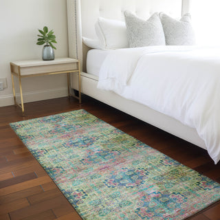 Piper Looms Chantille Organic ACN557 Green Area Rug