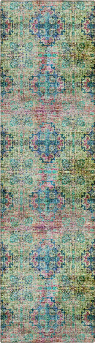 Piper Looms Chantille Organic ACN557 Green Area Rug