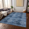 Piper Looms Chantille Organic ACN557 Navy Area Rug